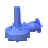 SB bevel gear with electric actuator valve drive device