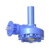 SB bevel gear with electric actuator valve drive device