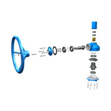 SB bevel gear drive actuator